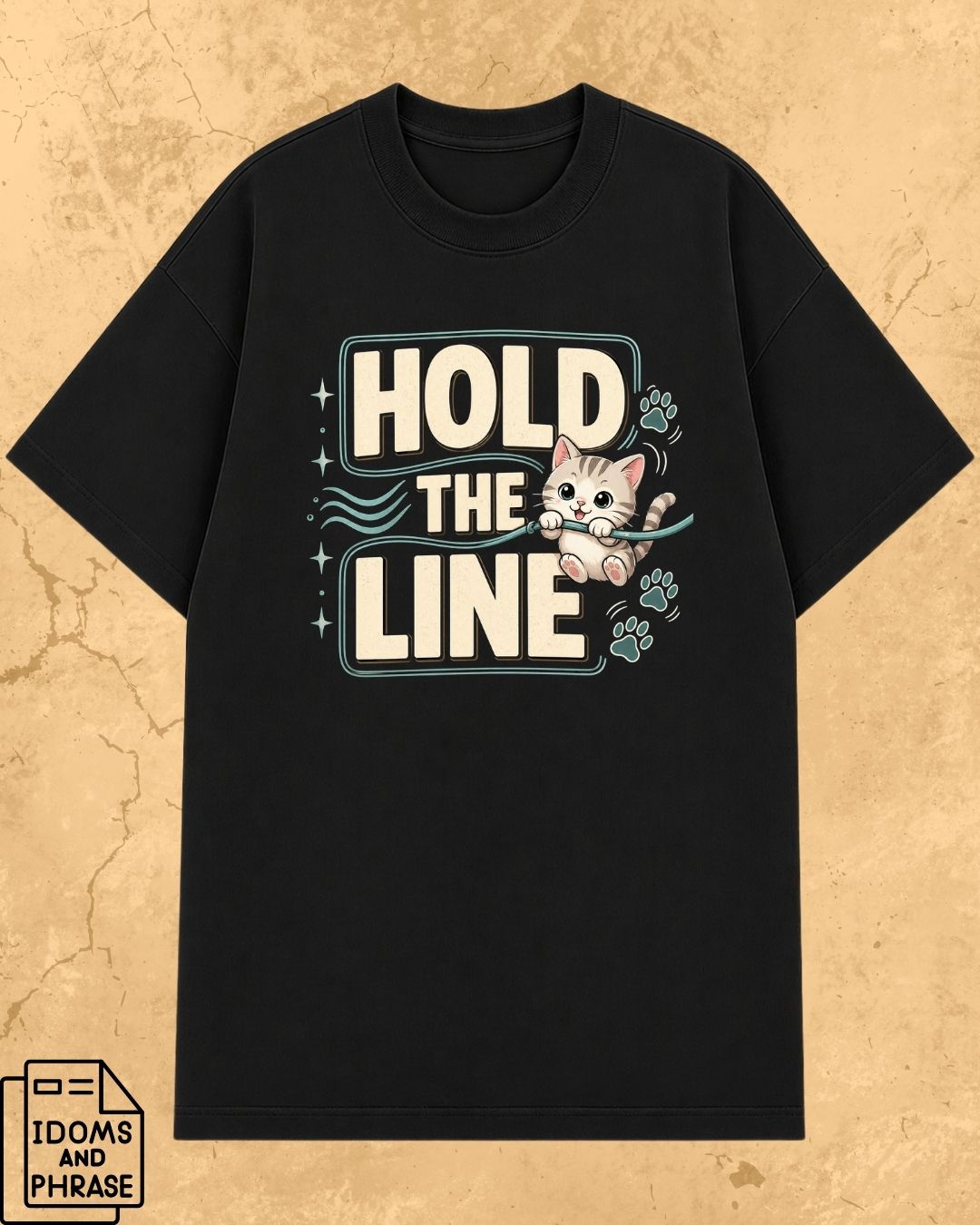 Idiom Whisker Cotton Tee