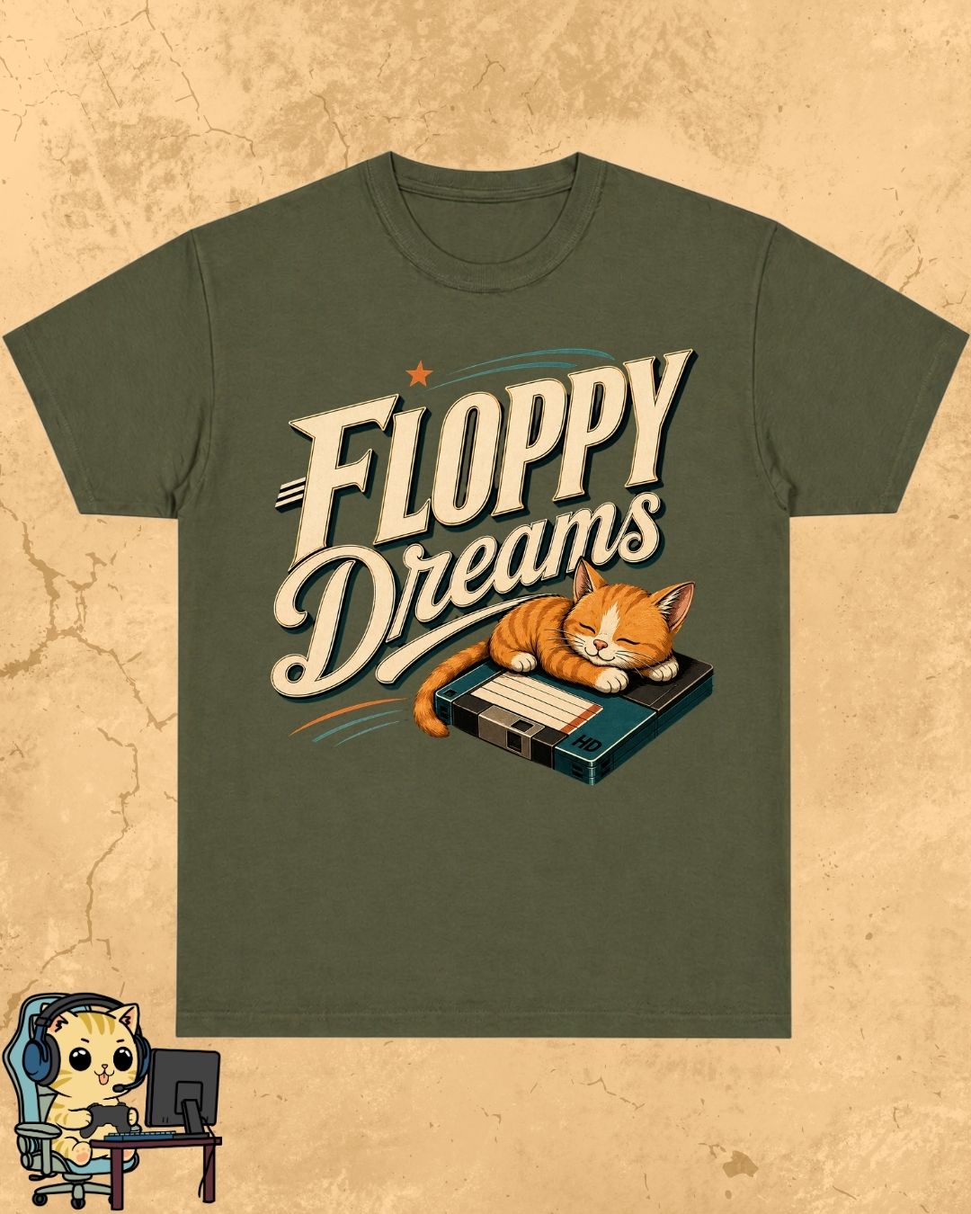Purrfect Gamer Cotton Tshirt