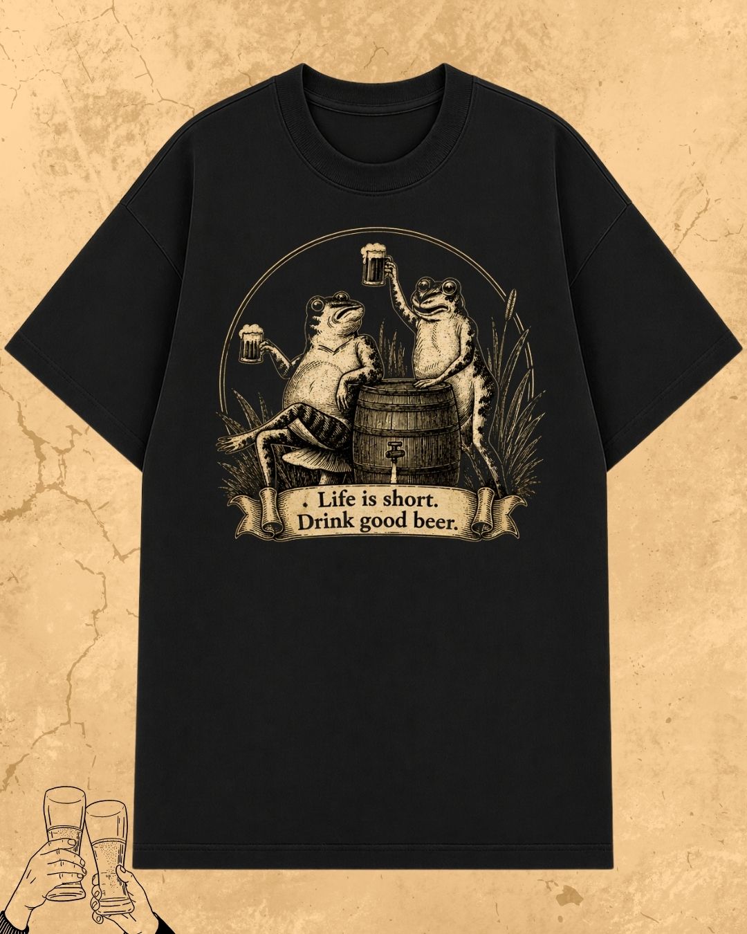 Beer Chill Cotton Tshirt