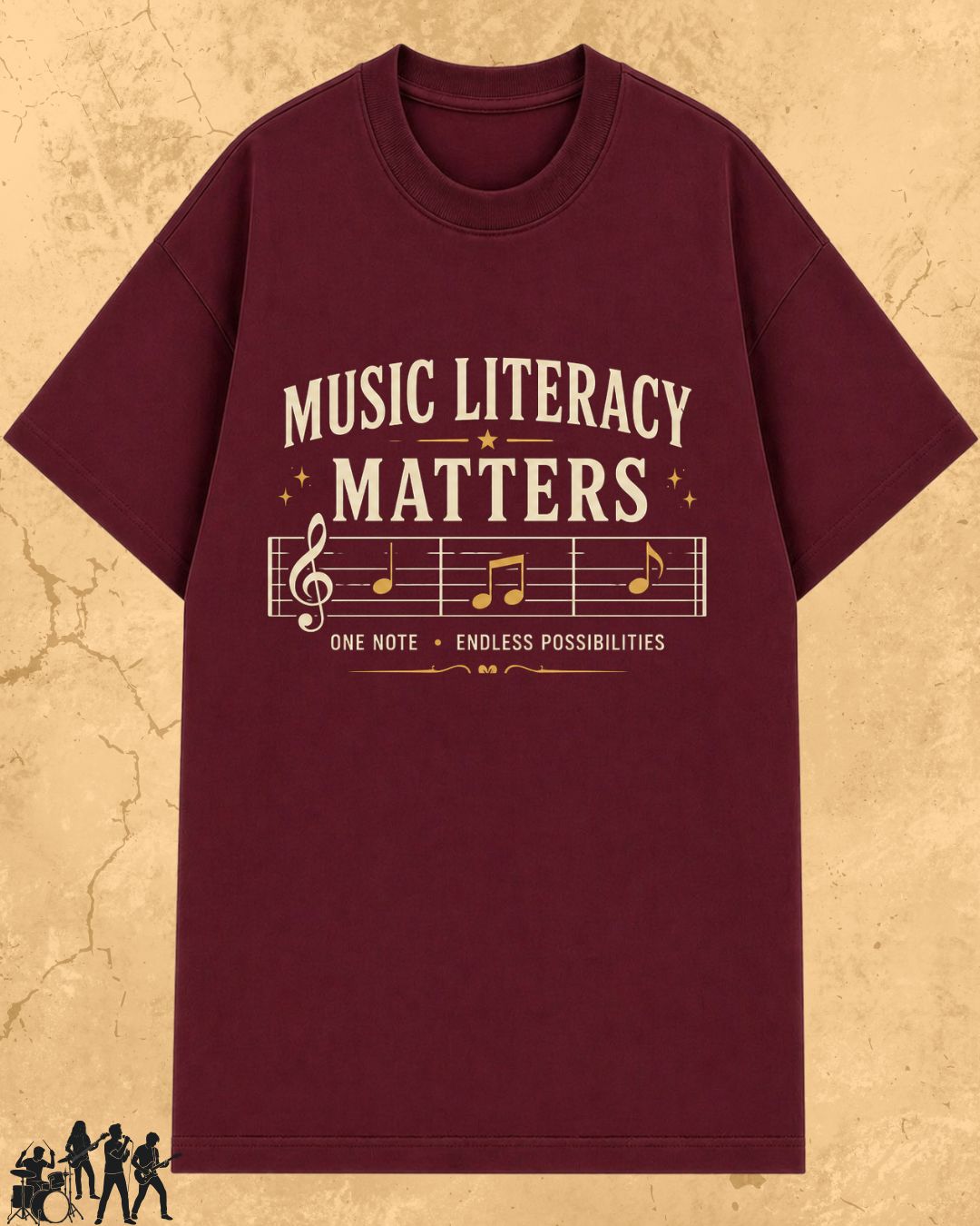 Music Literacy Matters Cotton T-Shirt
