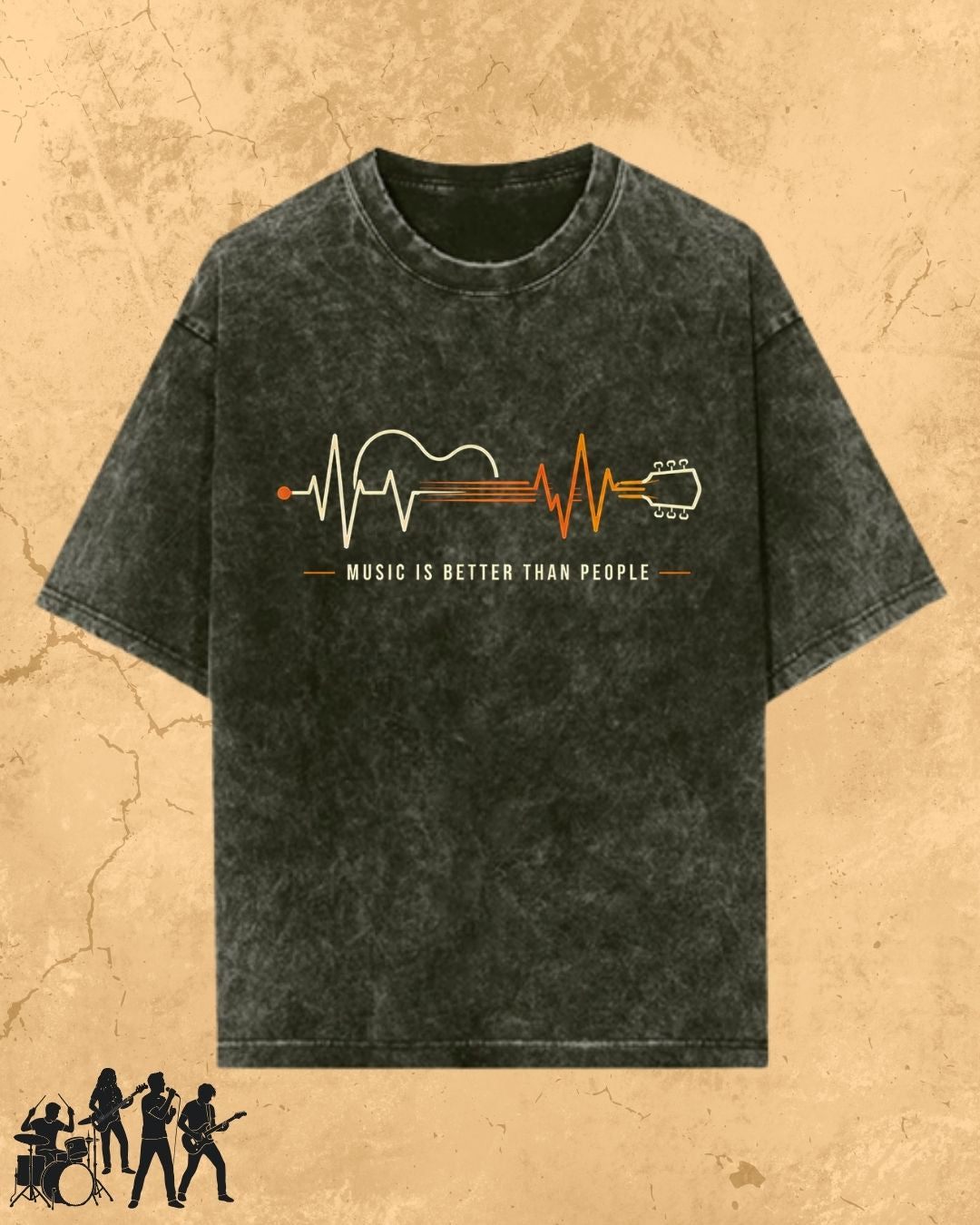 Music Therapy Cotton T-Shirt