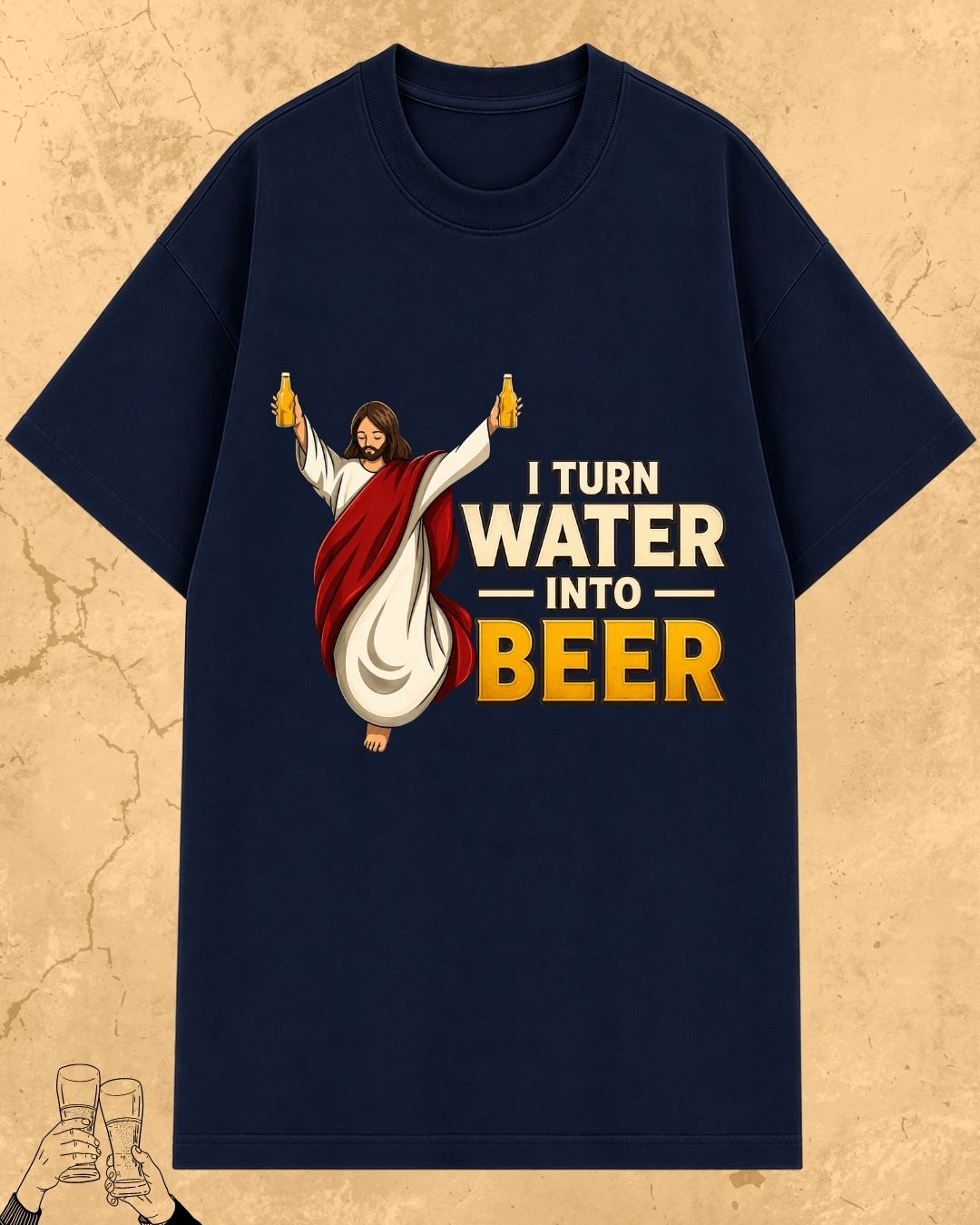 Mythic Beer Warrior Cotton T-Shirt