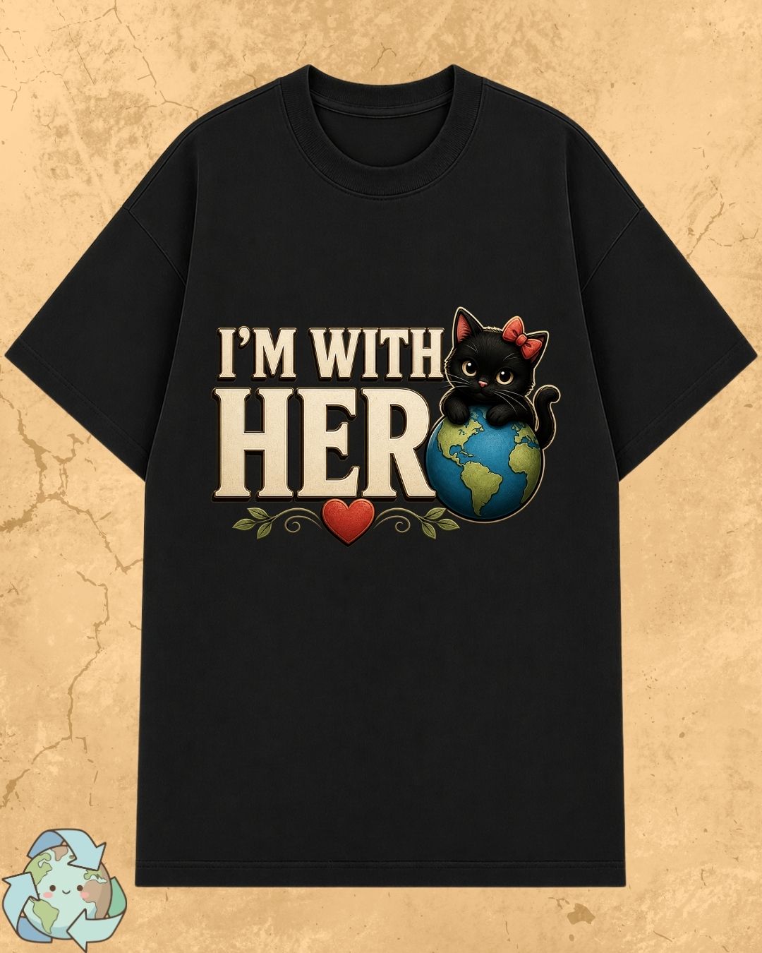 Purr Eco Life Cotton Tshirt