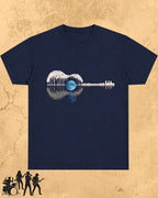 Guitar Relaxation Music Cotton T-Shirt