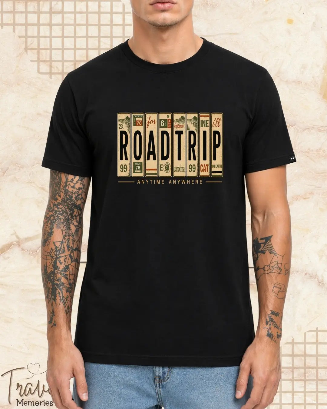 Raasta Roadtrip Travel Cotton Tshirt