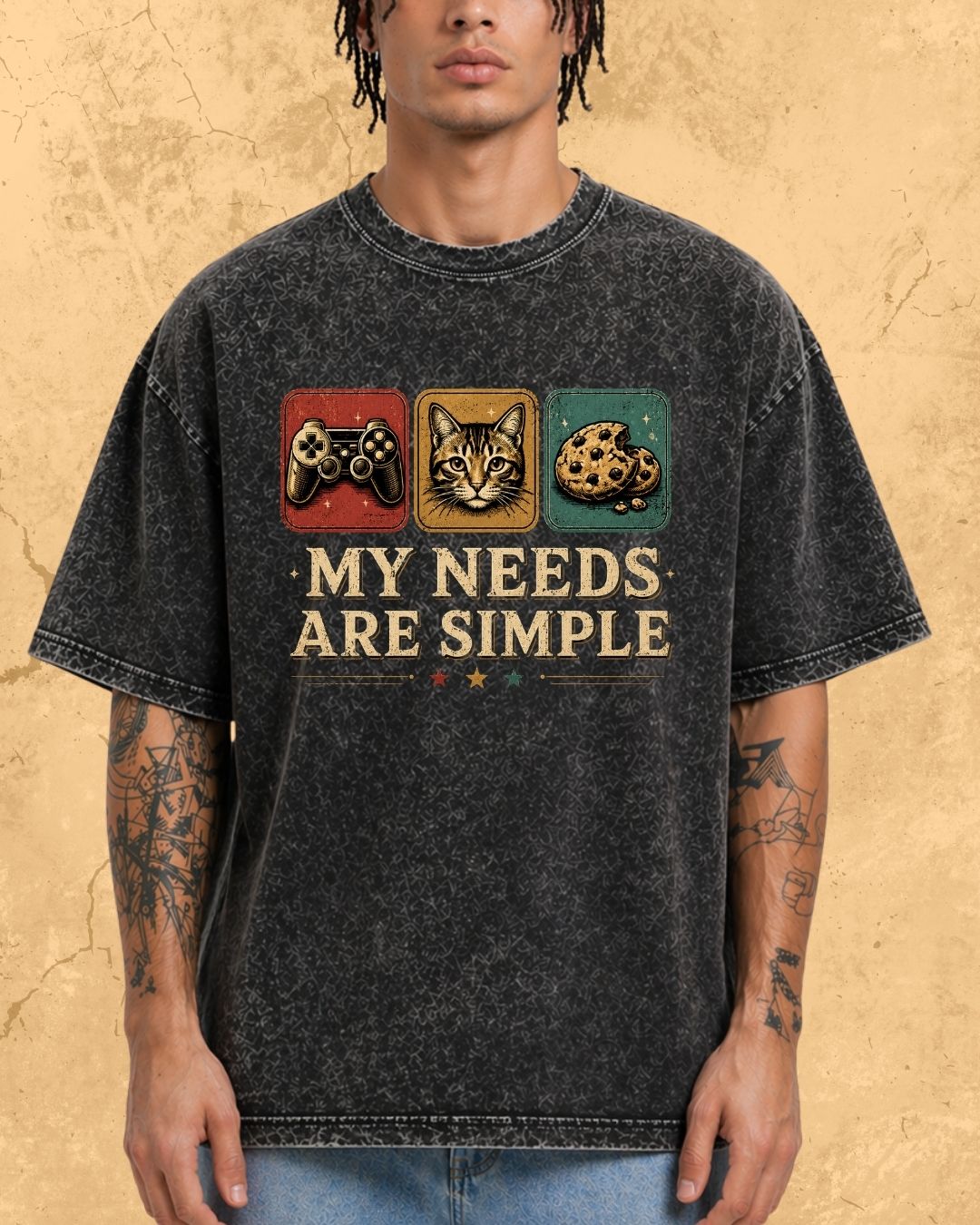 Purrfect Gamer Cotton Tshirt