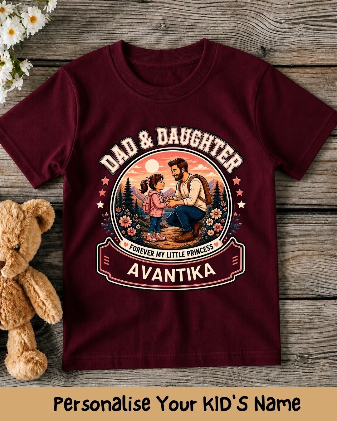Family Bond Custom Kid's Cotton Tee