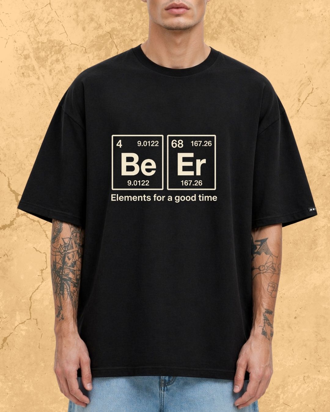 Beer Chemistry Pun Cotton Tshirt
