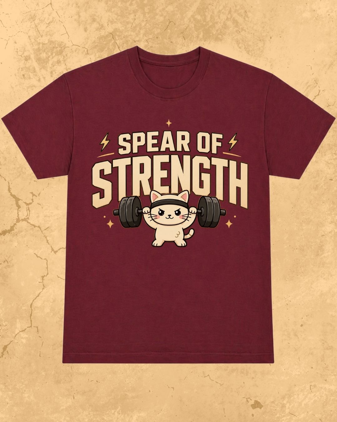 Meow Workout Cotton Tee