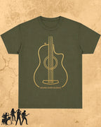 Guitar Music Cotton T-Shirt