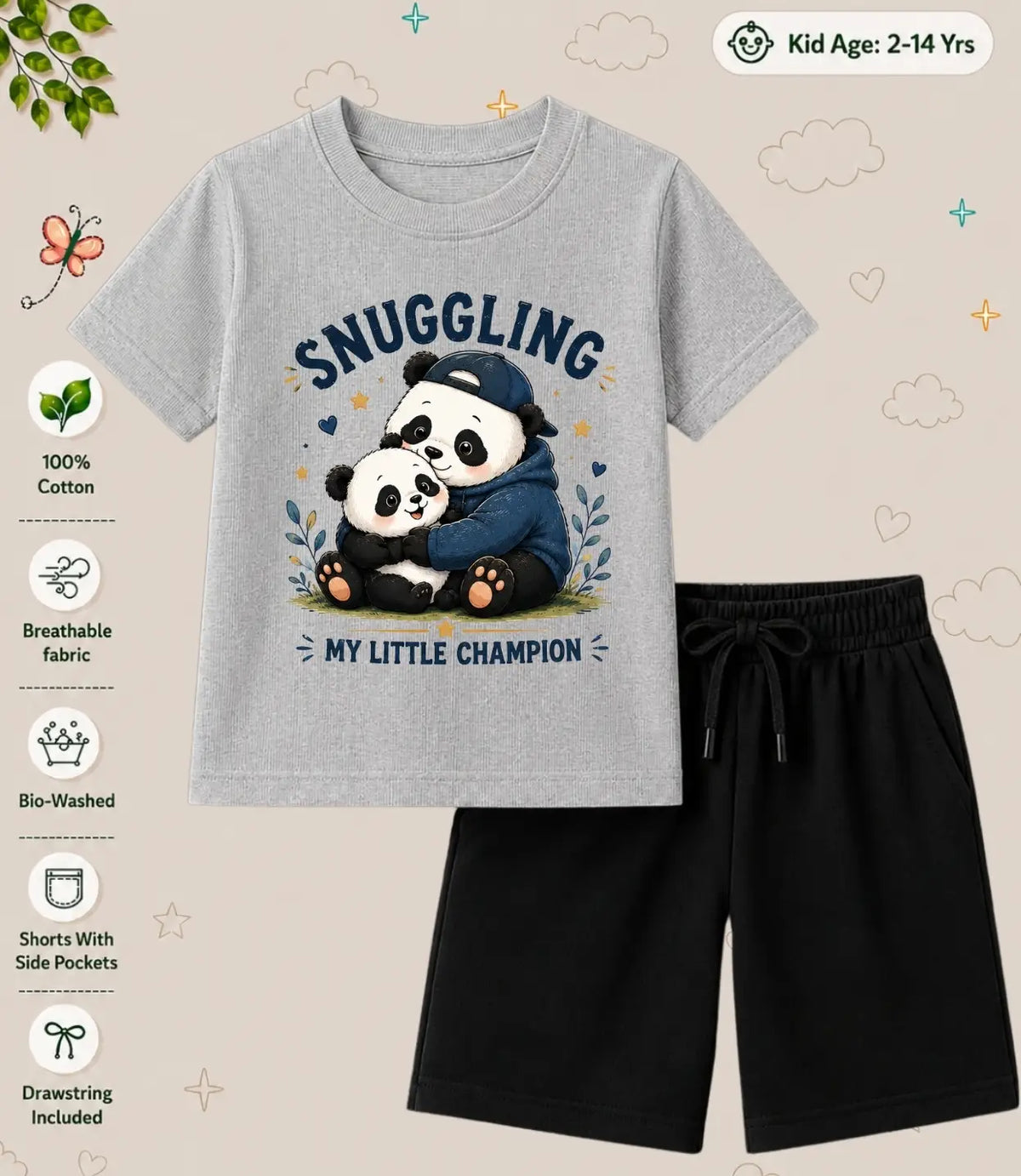 Mom - Dad Loving Kid Co-ord Set
