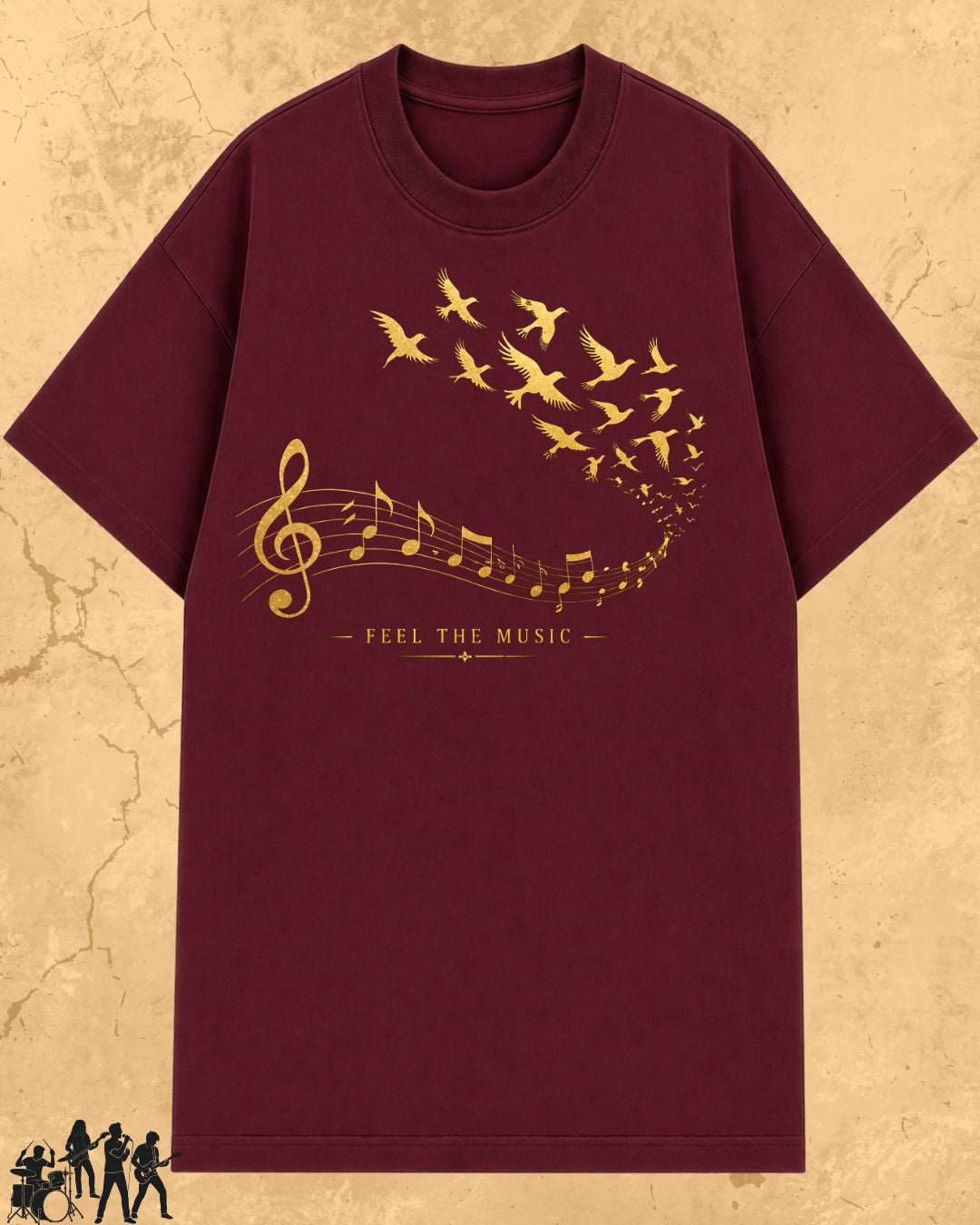 Music Freedom Cotton Tshirt
