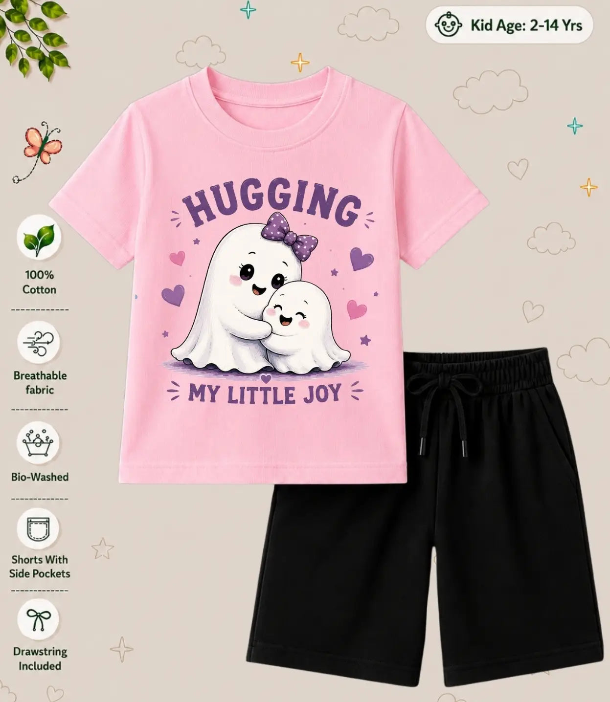 Mom - Dad Loving Kid Co-ord Set
