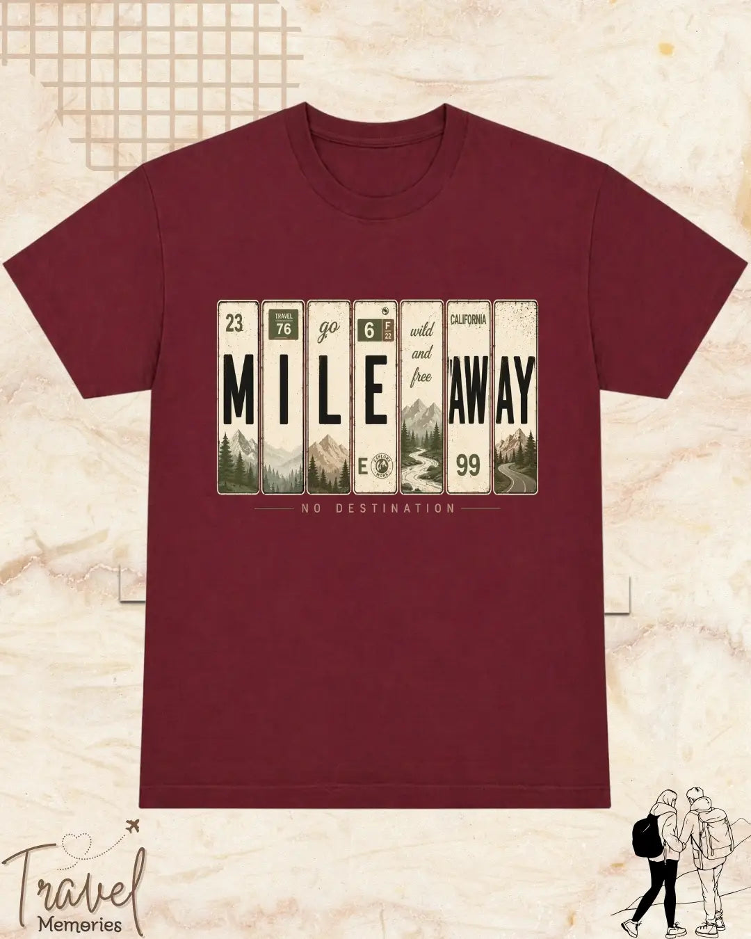 Raasta Roadtrip Travel Cotton Tshirt