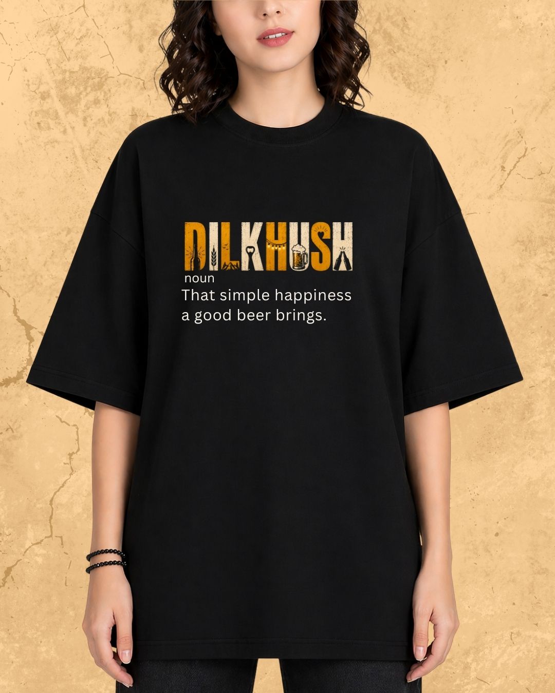 Hinglish Beer Dictionary Cotton Tshirt