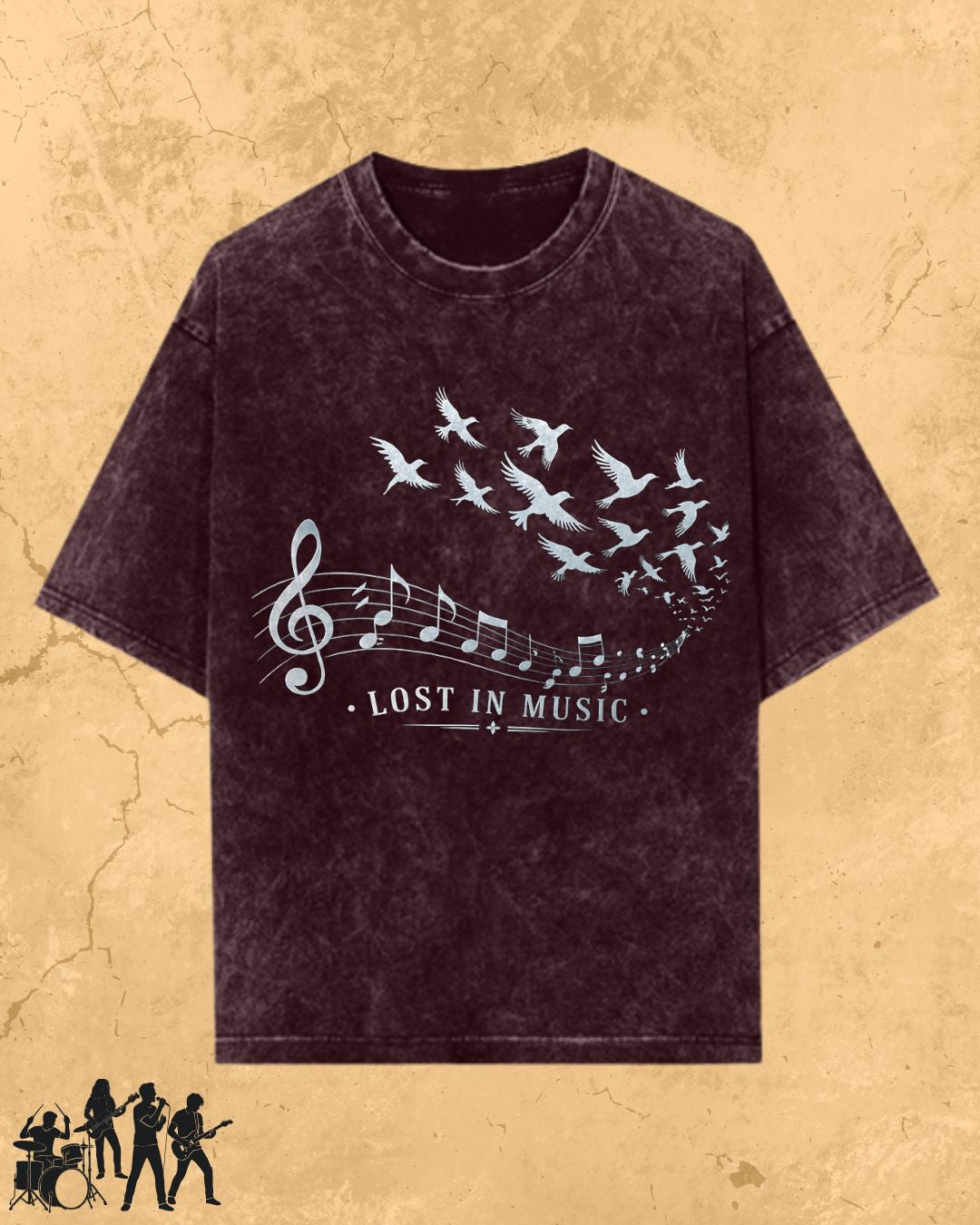 Music Freedom Cotton Tshirt