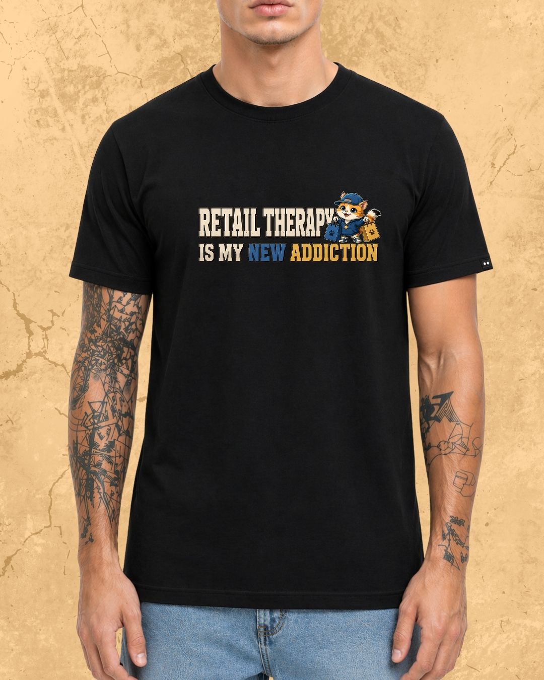 Idiom Whisker Cotton Tshirt
