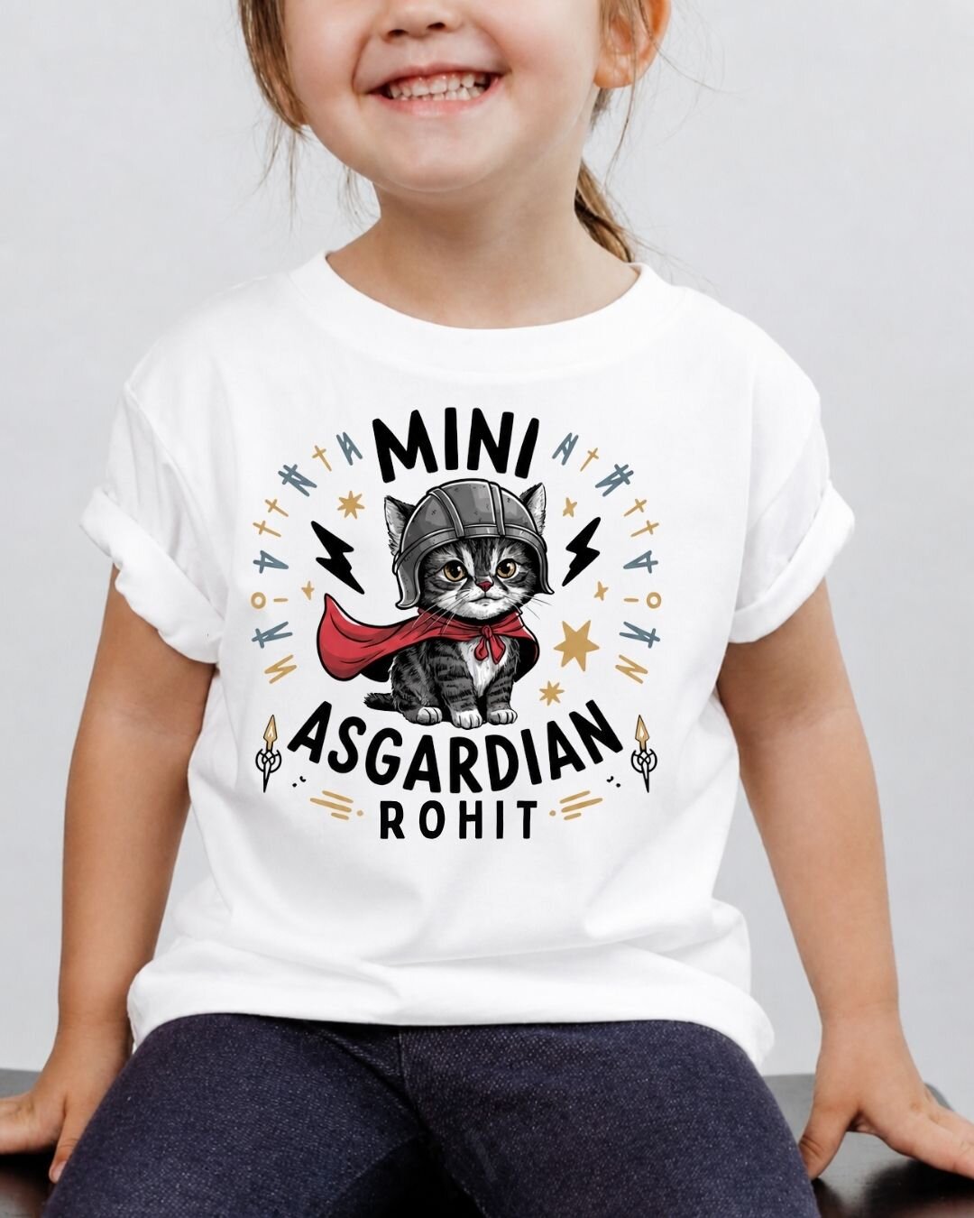 Playful Custom Kid Cotton Tshirt