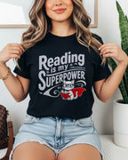Purrfect Reader Cotton Tshirt