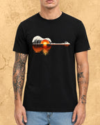 Guitar Relaxation Music Cotton T-Shirt