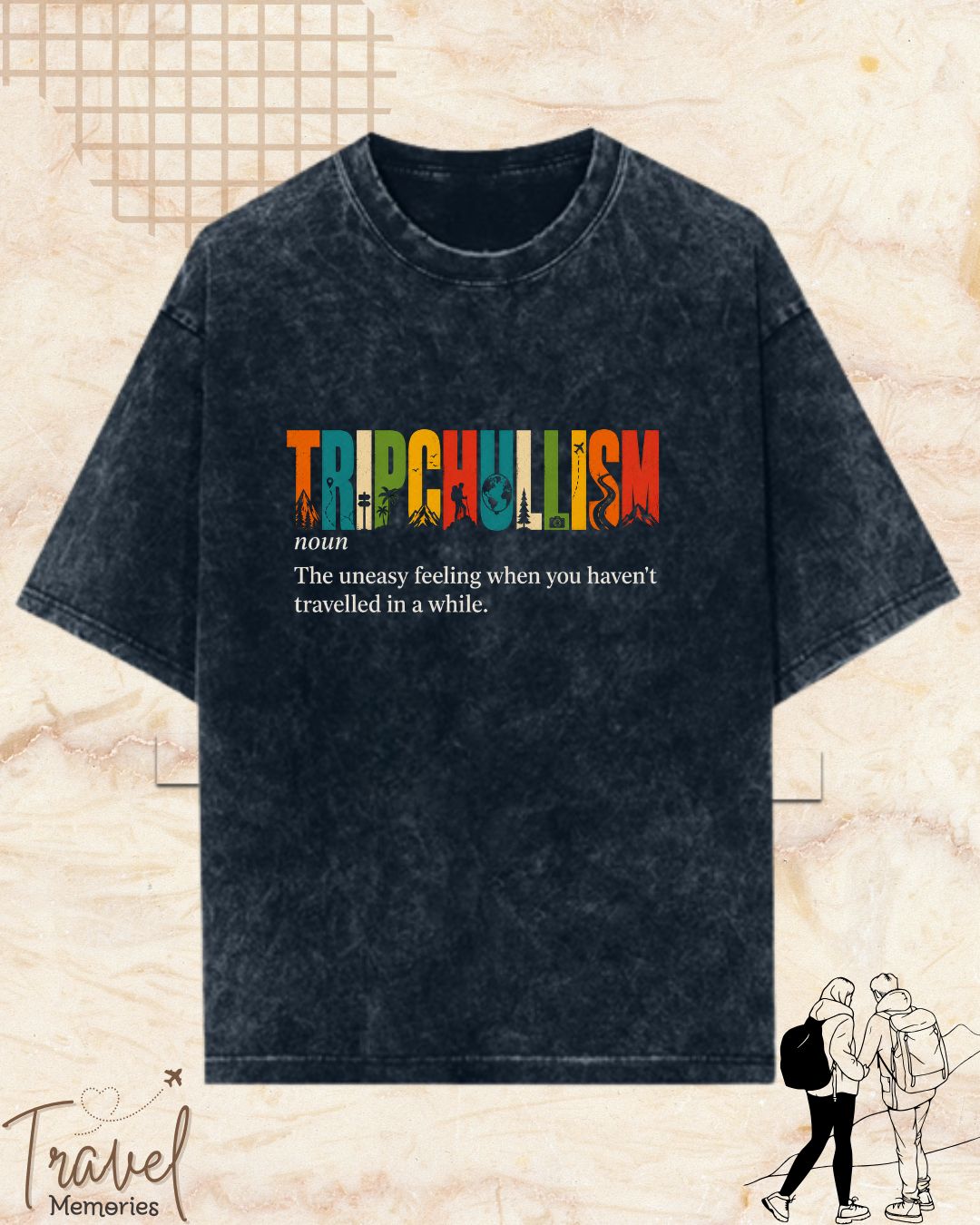 Hinglish Dictionary Travel Cotton Tshirt