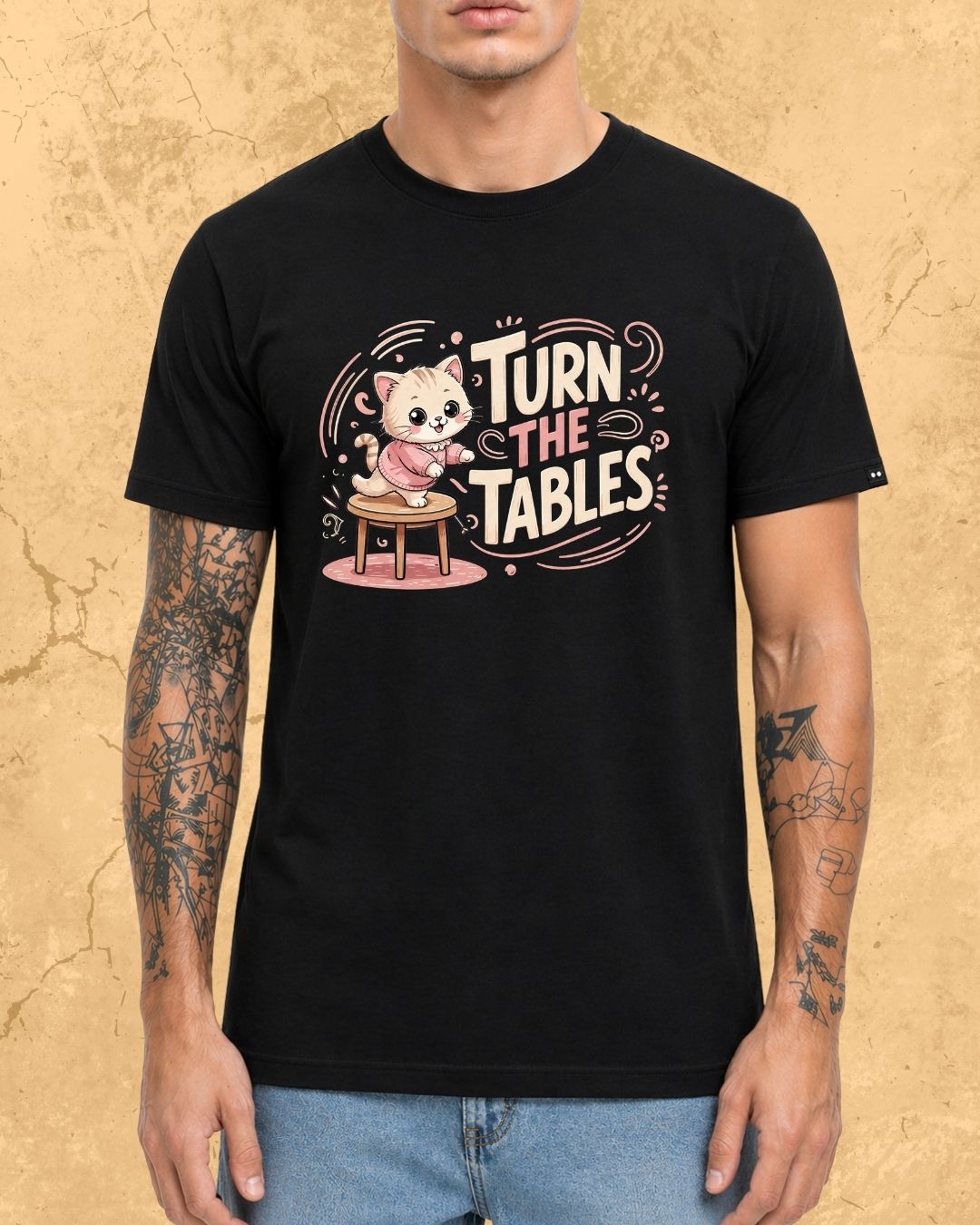Idiom Whisker Cotton Tee