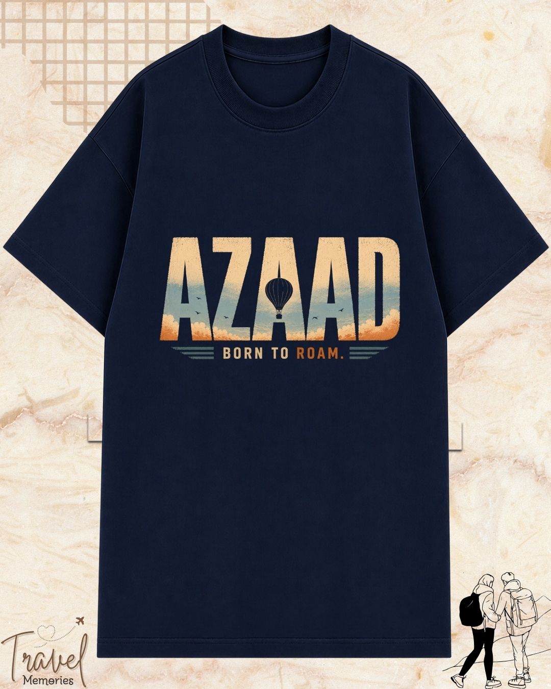 Dil Se Traveller Cotton Tshirt