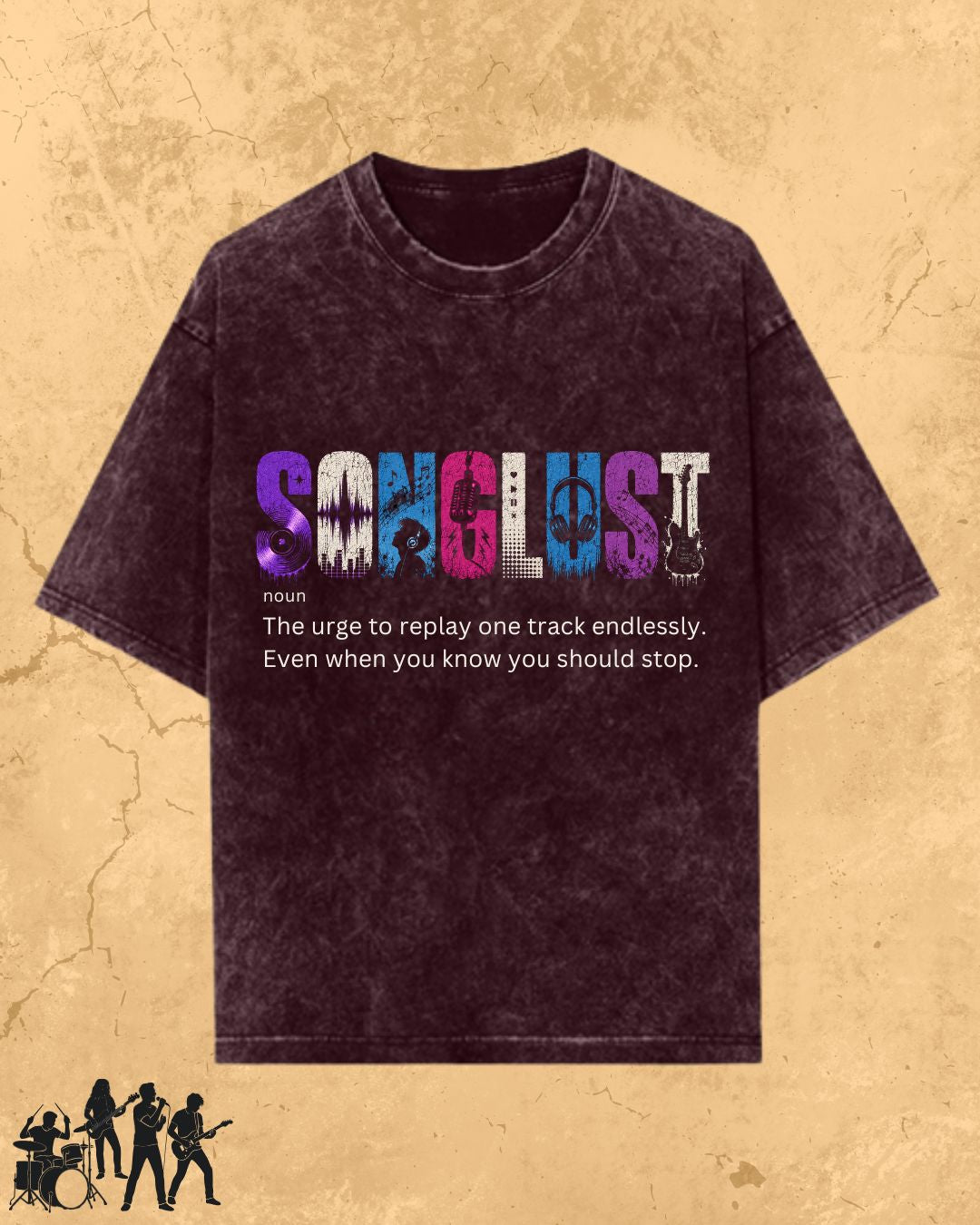 Hinglish Music Dictionary Cotton Tshirt