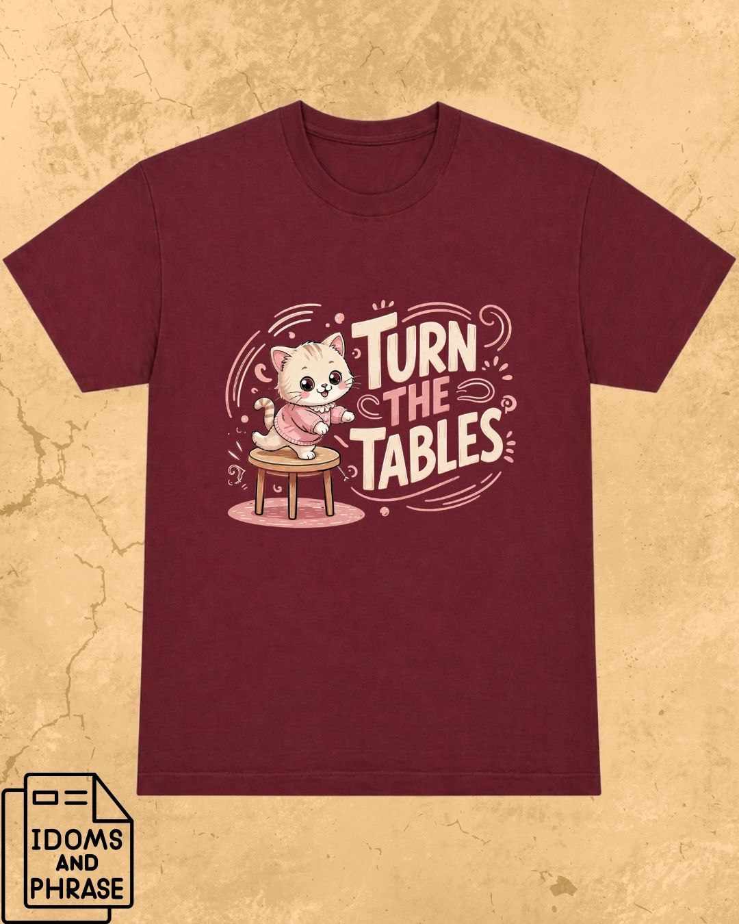 Idiom Whisker Cotton Tee