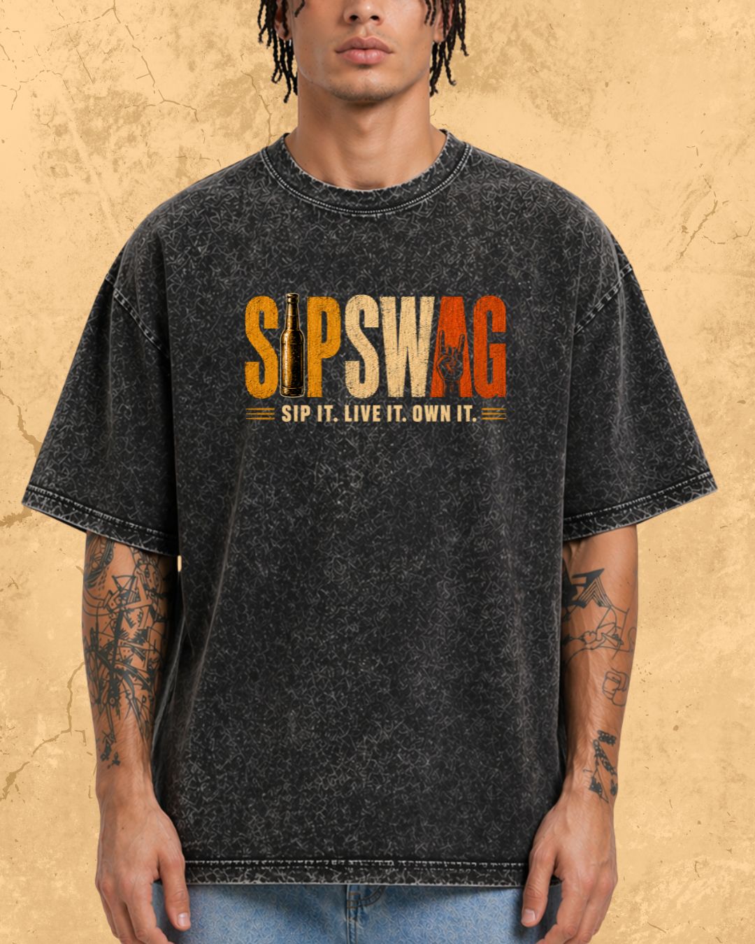 Beer Vibes Cotton Tshirt