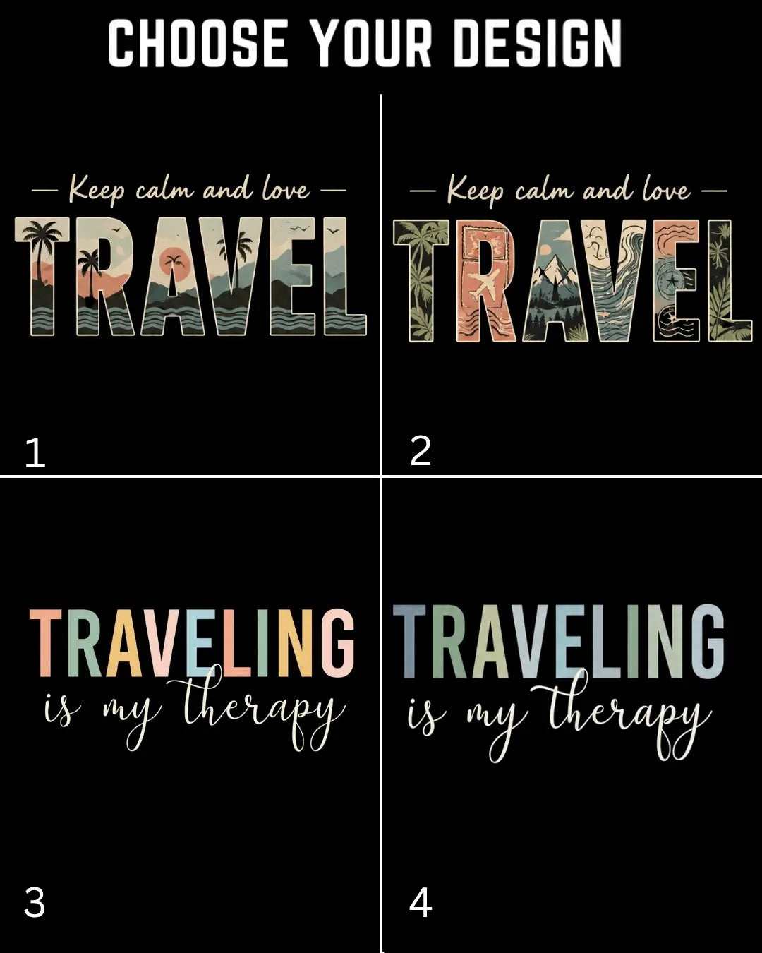 WanderScape Travel Cotton Tshirt