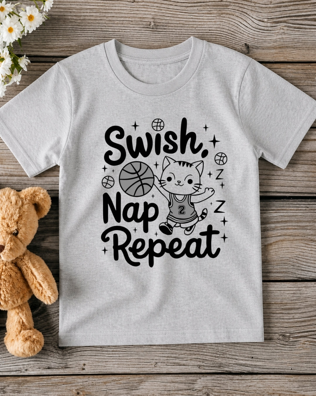 Swiss Nap Repeat kid Cotton Tshirt
