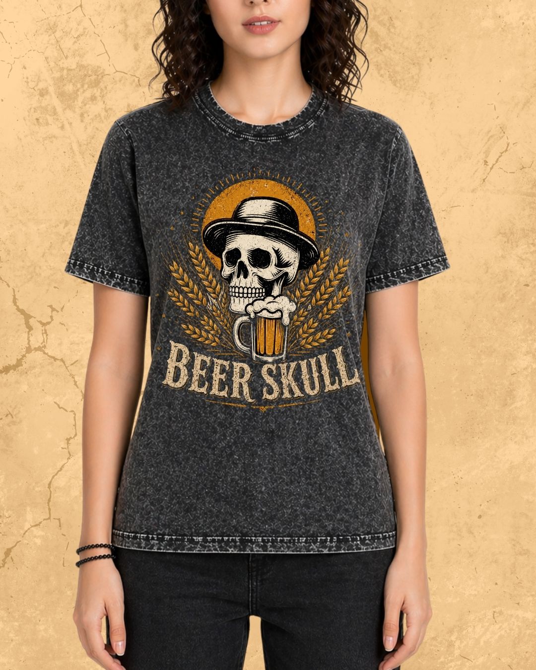 Skull Beer Party T-Shirt