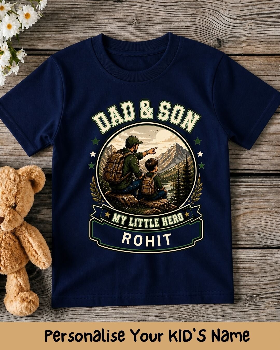 Family Bond Custom Kid's Cotton Tee
