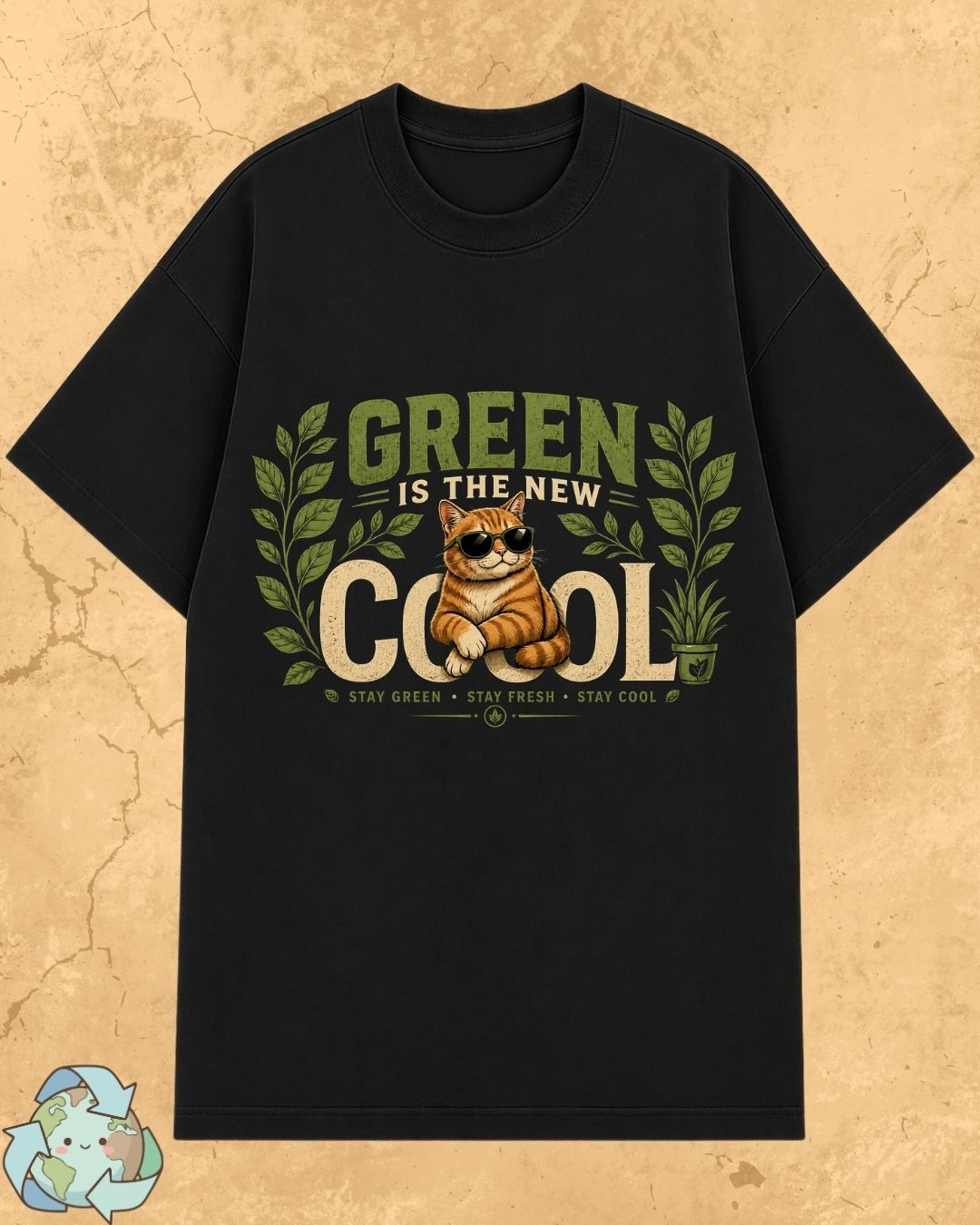 Purr Eco Life Cotton Tshirt