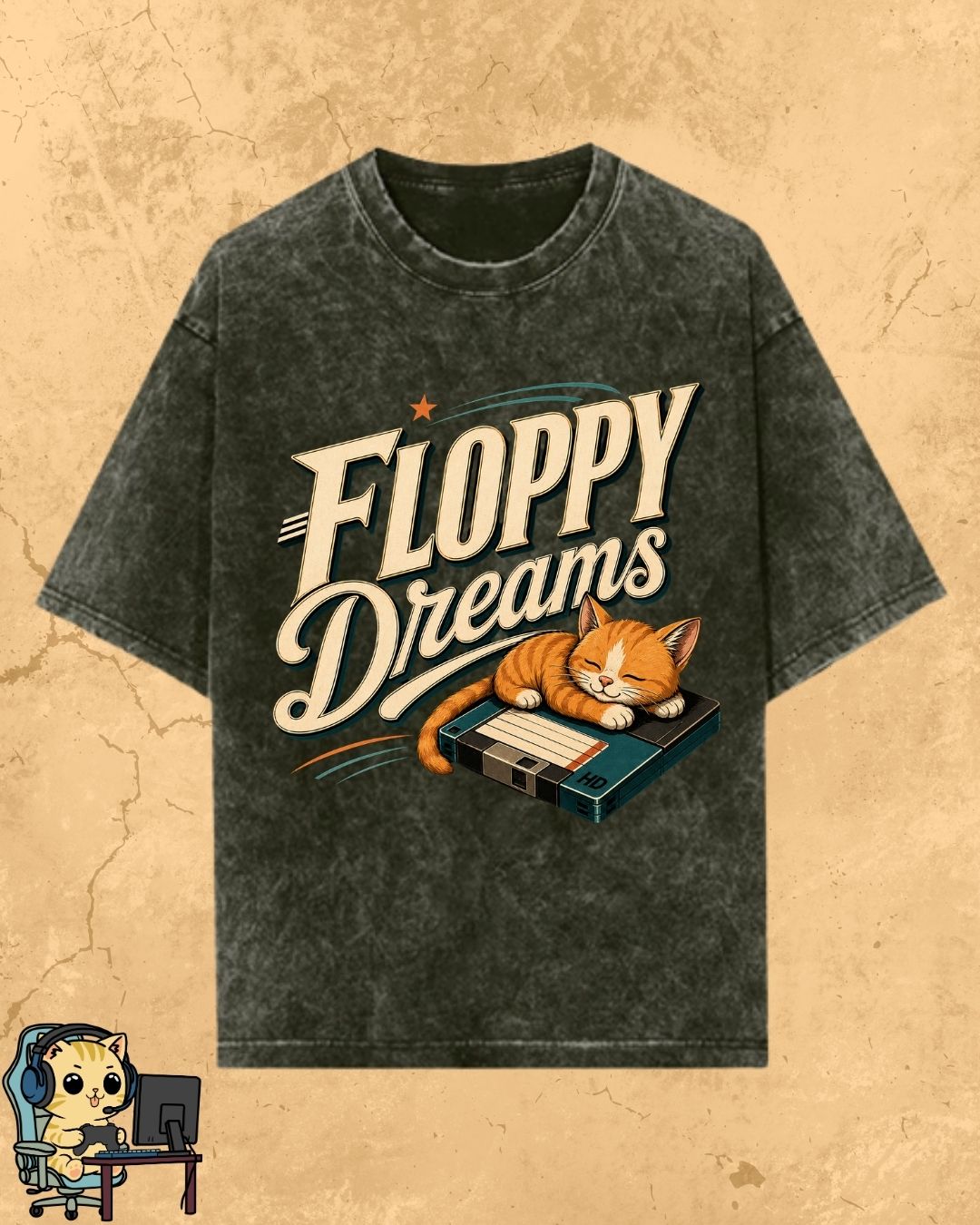 Purrfect Gamer Cotton Tshirt