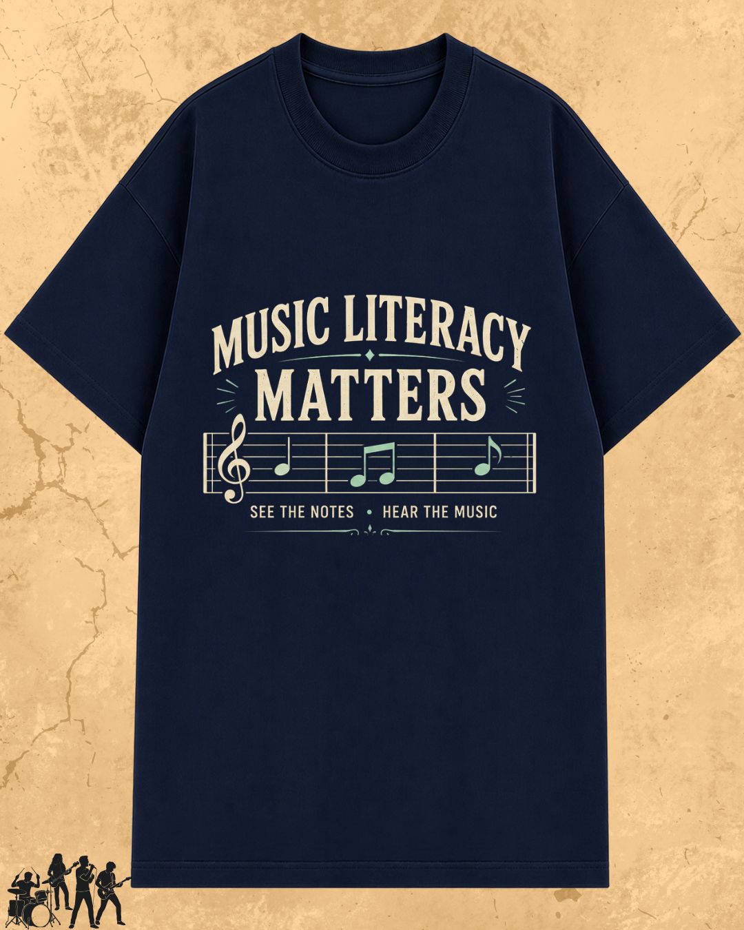 Music Literacy Matters Cotton T-Shirt