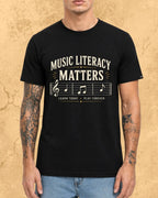 Music Literacy Matters Cotton T-Shirt