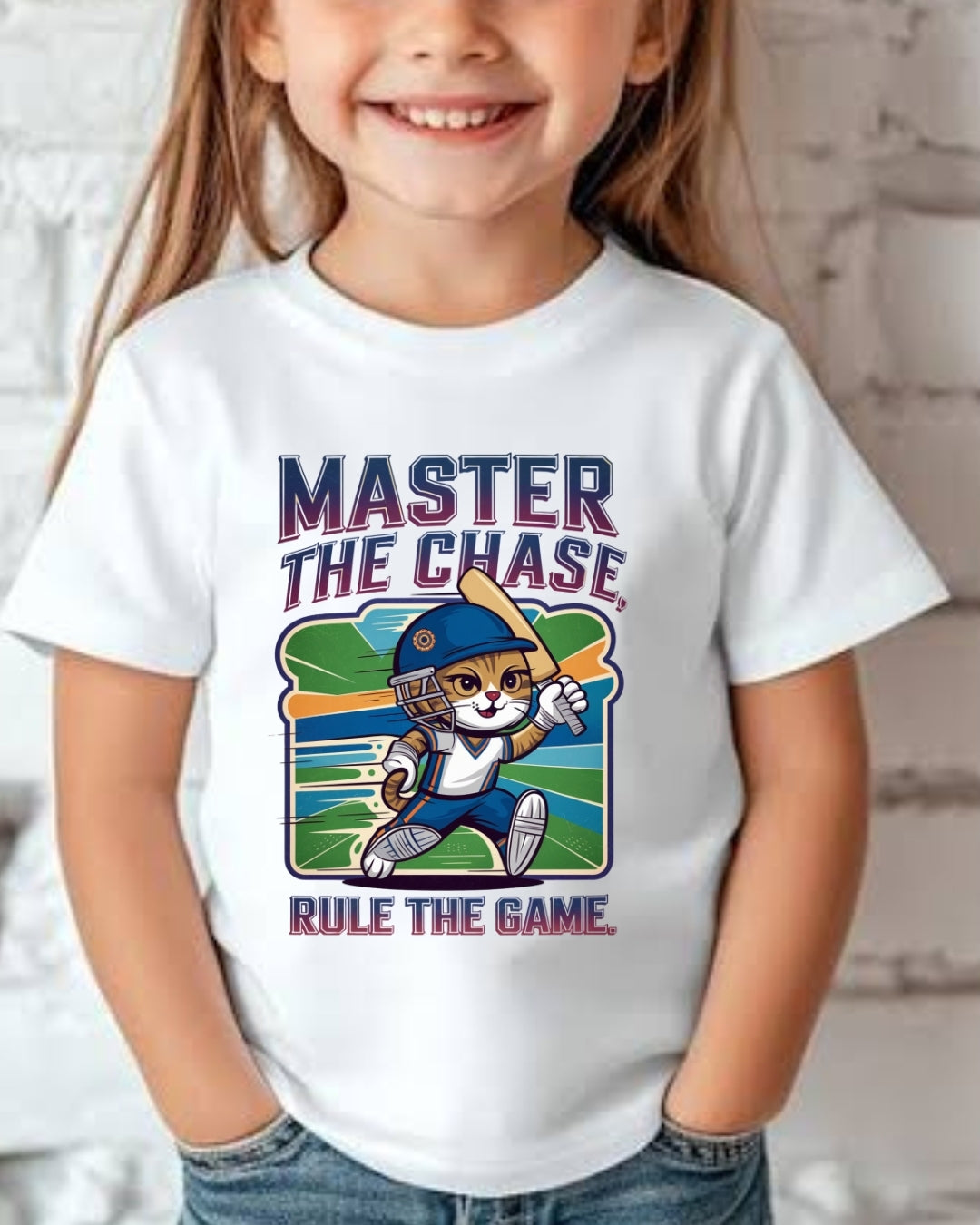 Master The Chase Kid Cotton Tshirt