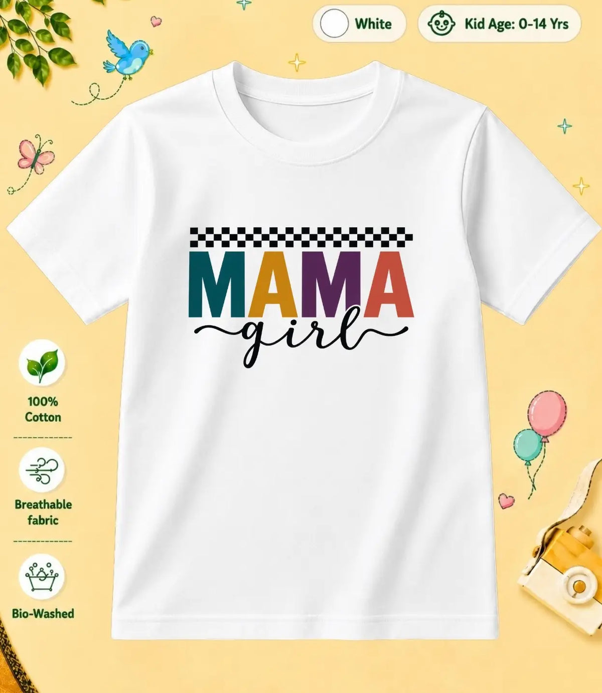 DAD & MOM Treasure kids Cotton Tee