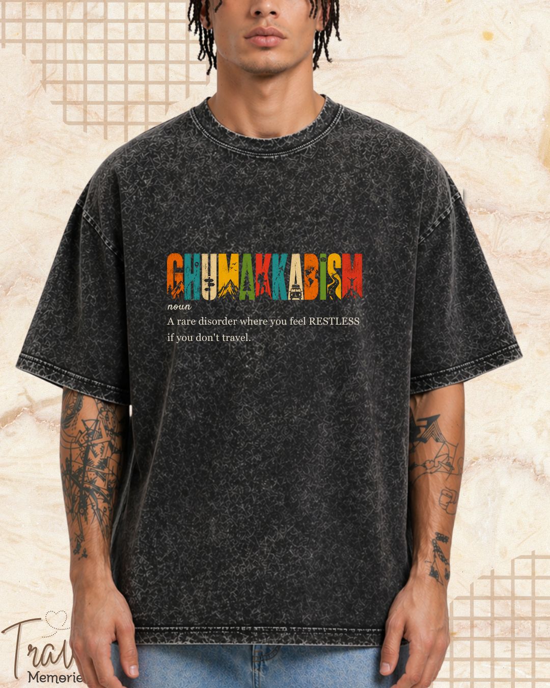 Hinglish Dictionary Travel Cotton Tshirt