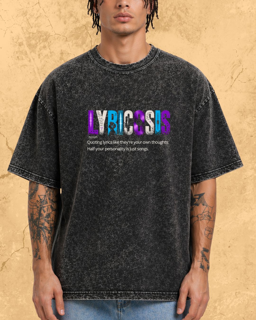 Hinglish Music Dictionary Cotton Tshirt