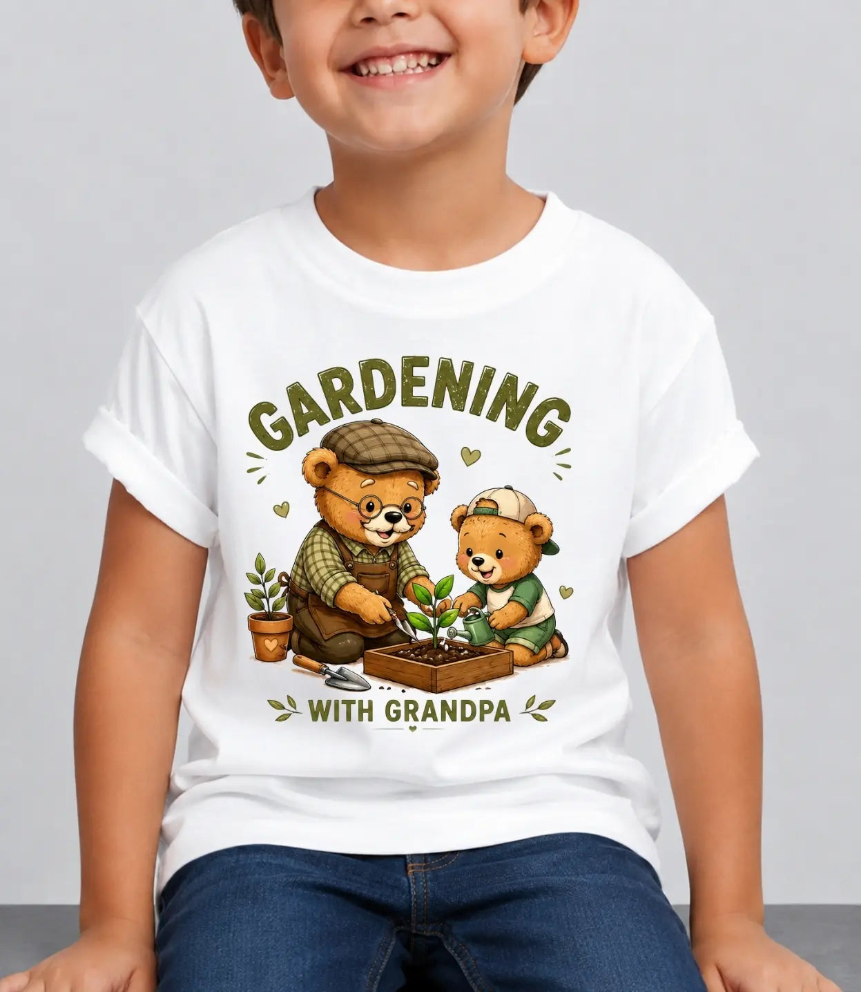 Grandpa & Grandma's Precious kids Cotton Tee