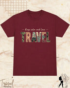 WanderScape Travel Cotton Tshirt