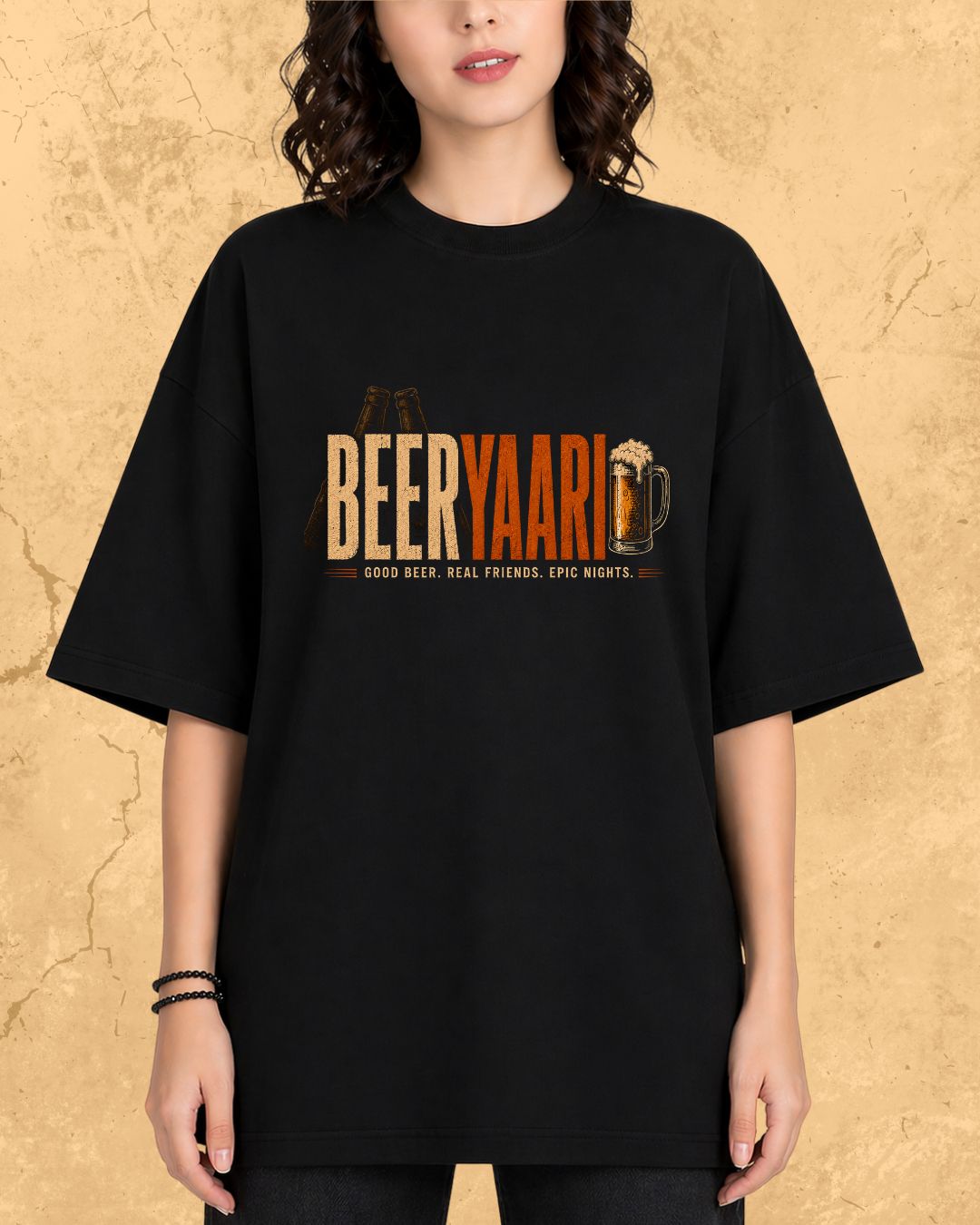 Beer Vibes Cotton Tshirt