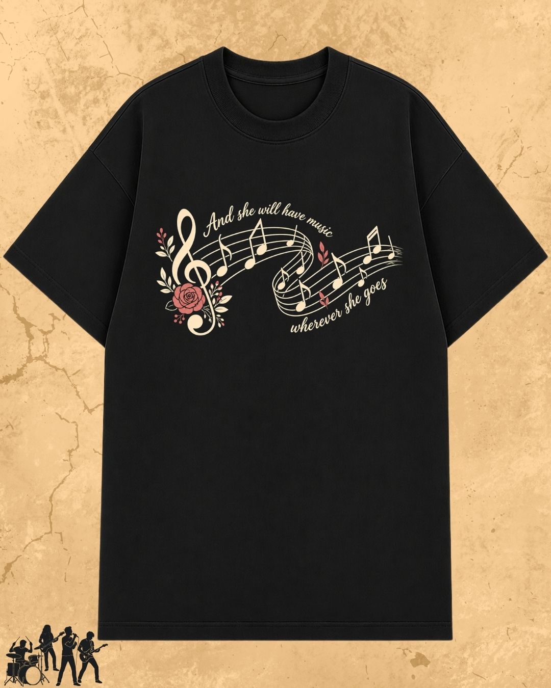 Soul Vibes Music Cotton T-Shirt