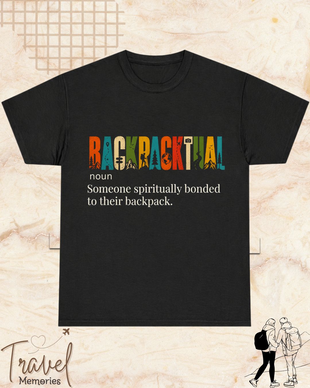 Hinglish Dictionary Travel Cotton Tshirt