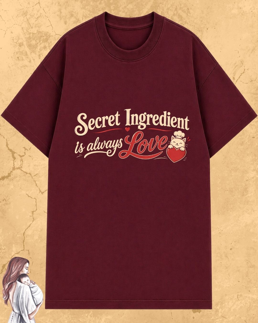 Purr Mom Cotton Tshirt