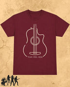 Guitar Music Cotton T-Shirt