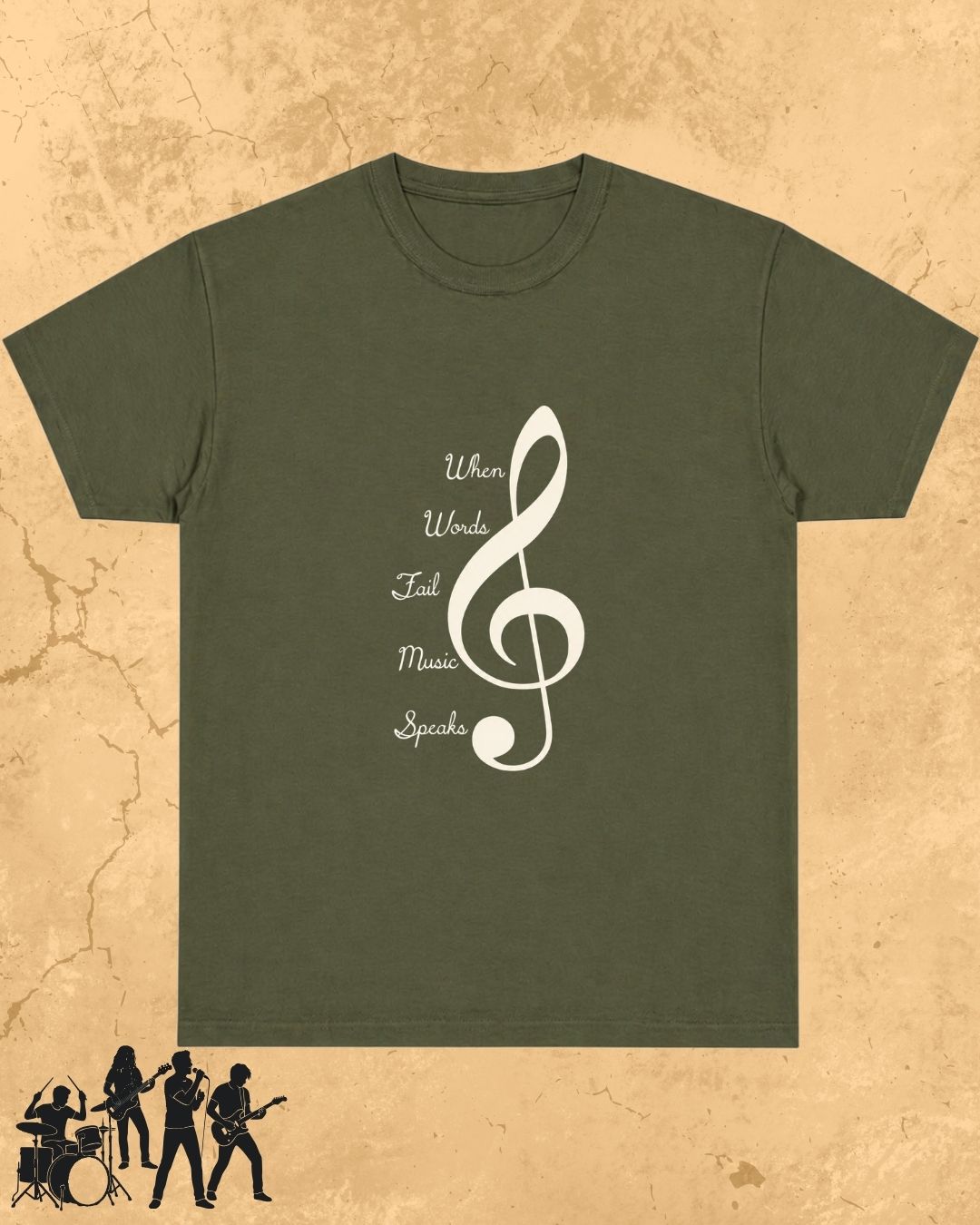 Soul Vibes Music Cotton T-Shirt